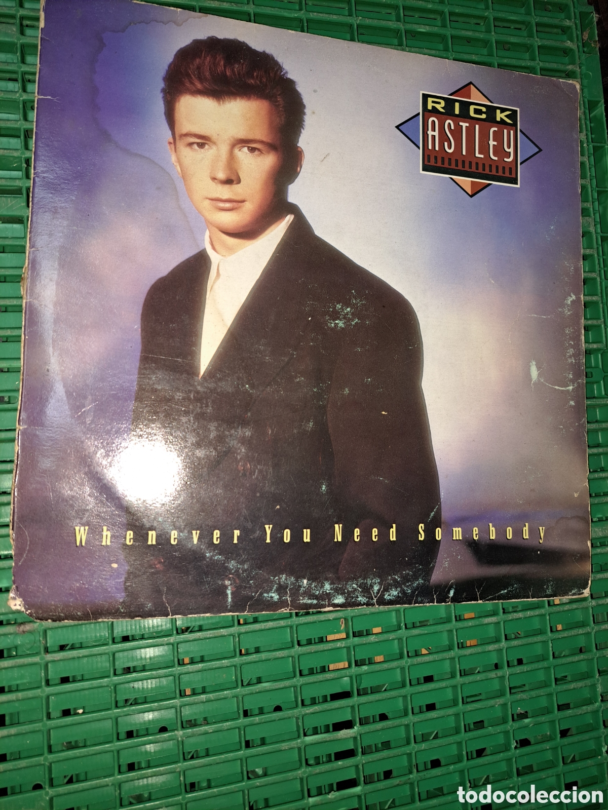Discos de vinilo: RICK ASTLEY WHENEVER YOU NEED SOMEBODY - Foto 1