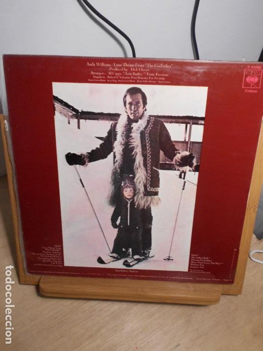 Discos de vinilo: ANDY WILLIAMS - LOVE THEME FROM &rdquo;THE GODFATHER&rdquo; - Foto 2