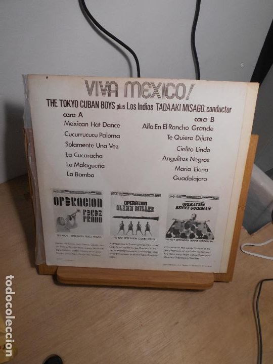 Discos de vinilo: VIVA MEXICO ! / LP KING STEREO 1971 - Foto 2
