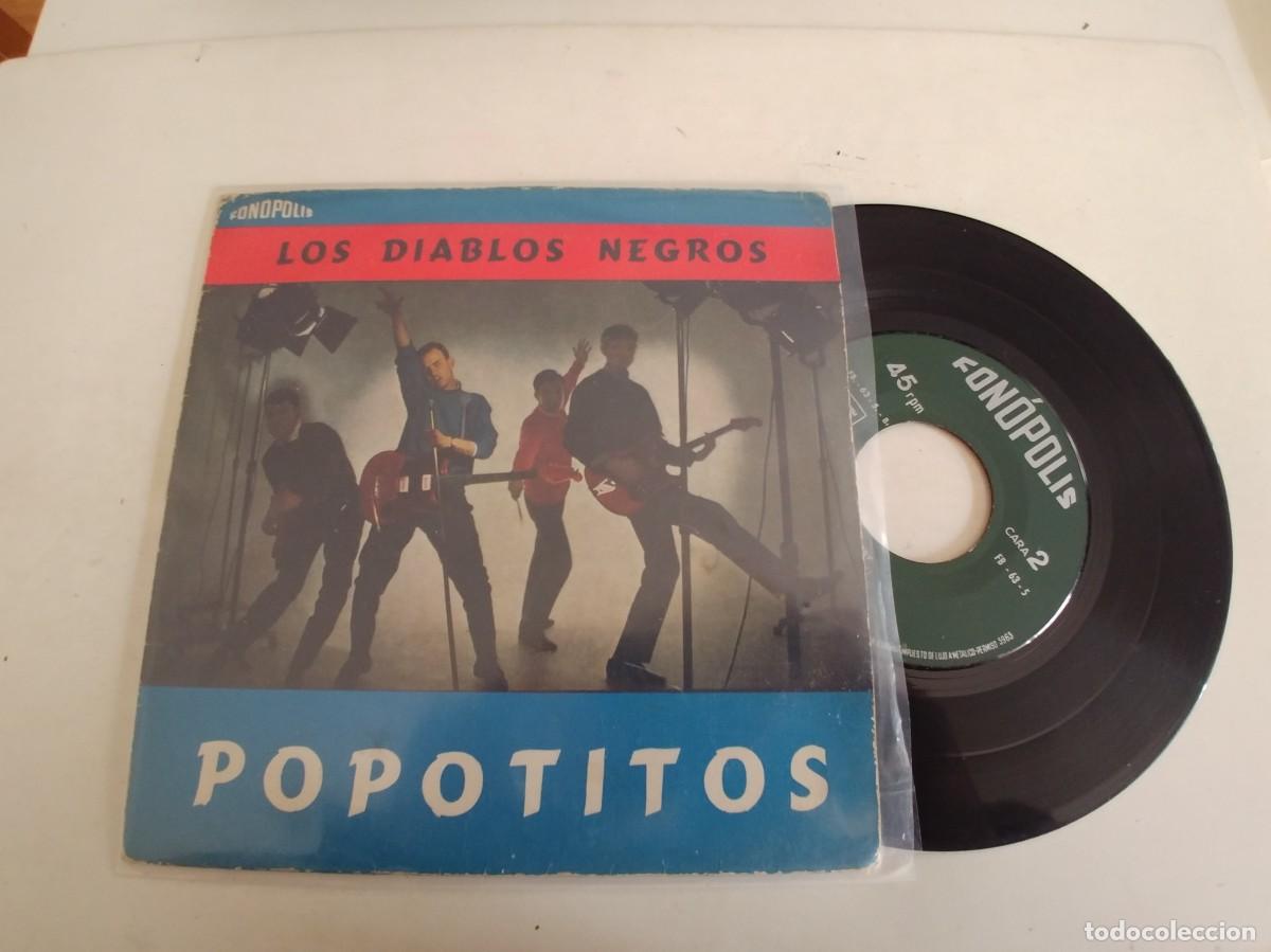 Discos de vinilo: LOS DIABLOS NEGROS-EP POPOTITOS +3 - Foto 1