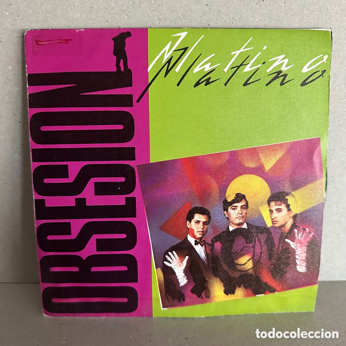 Discos de vinilo: Platino - Obsesi&oacute;n (7&rdquo;, Single) - Foto 1