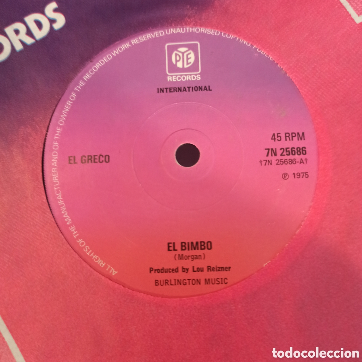 Discos de vinilo: El Greco &ndash; El Bimbo - Foto 1