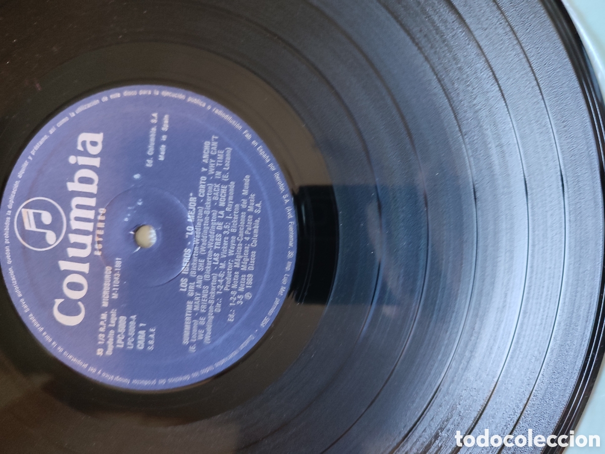 Discos de vinilo: Los Iberos - Lo mejor - Foto 3