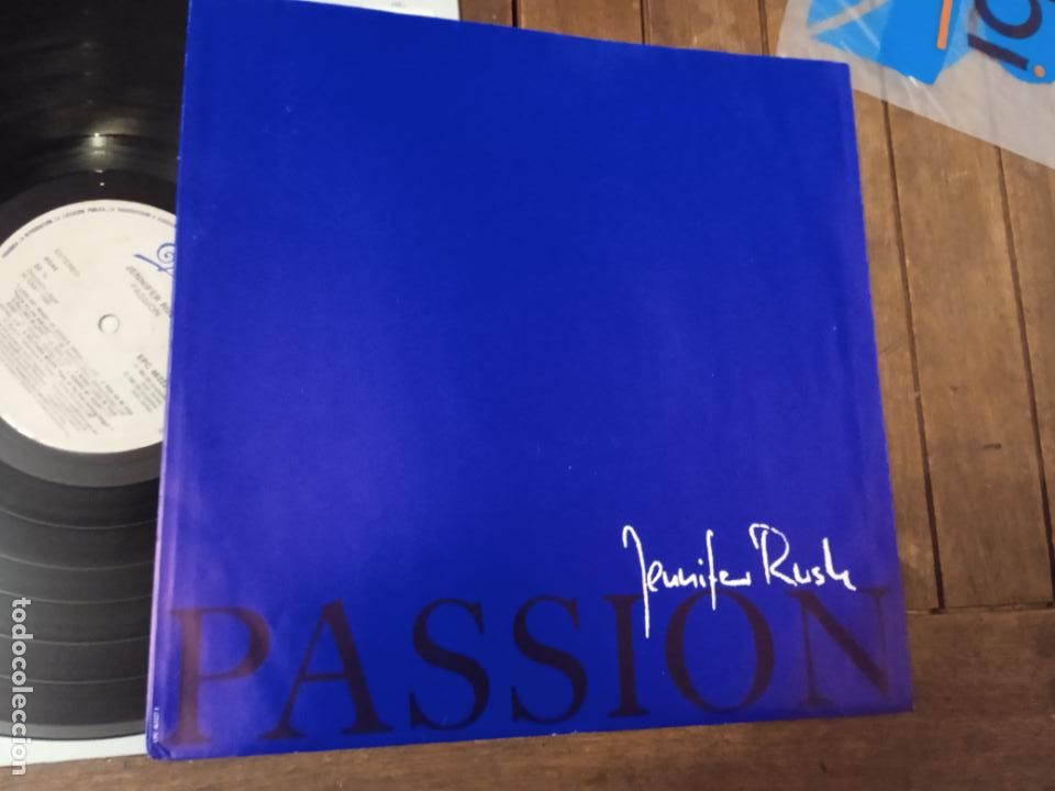 Discos de vinilo: JENNIFER RUSH. LP. PASSION. MADE SPAIN. 1988 - Foto 4