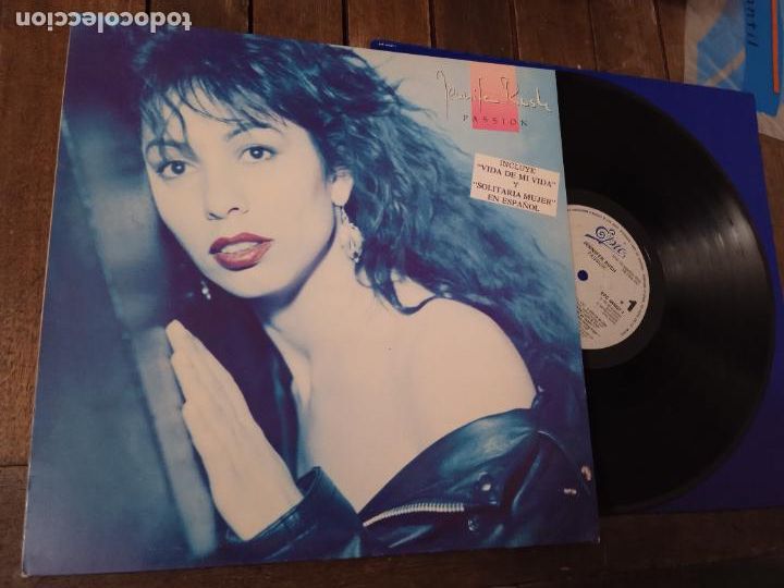 Discos de vinilo: JENNIFER RUSH. LP. PASSION. MADE SPAIN. 1988 - Foto 1