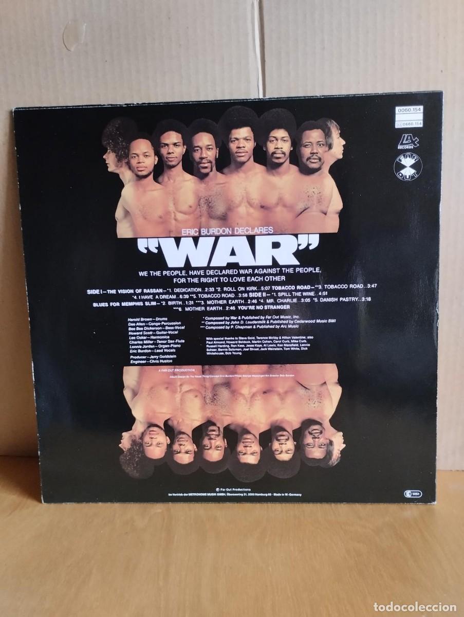 Discos de vinilo: ERIC BURDON ---- DECLARES WAR - Foto 2