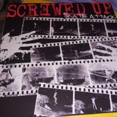 Discos de vinilo: SCREWED UP SKATE ATTACK LP ORIGINAL PUNK