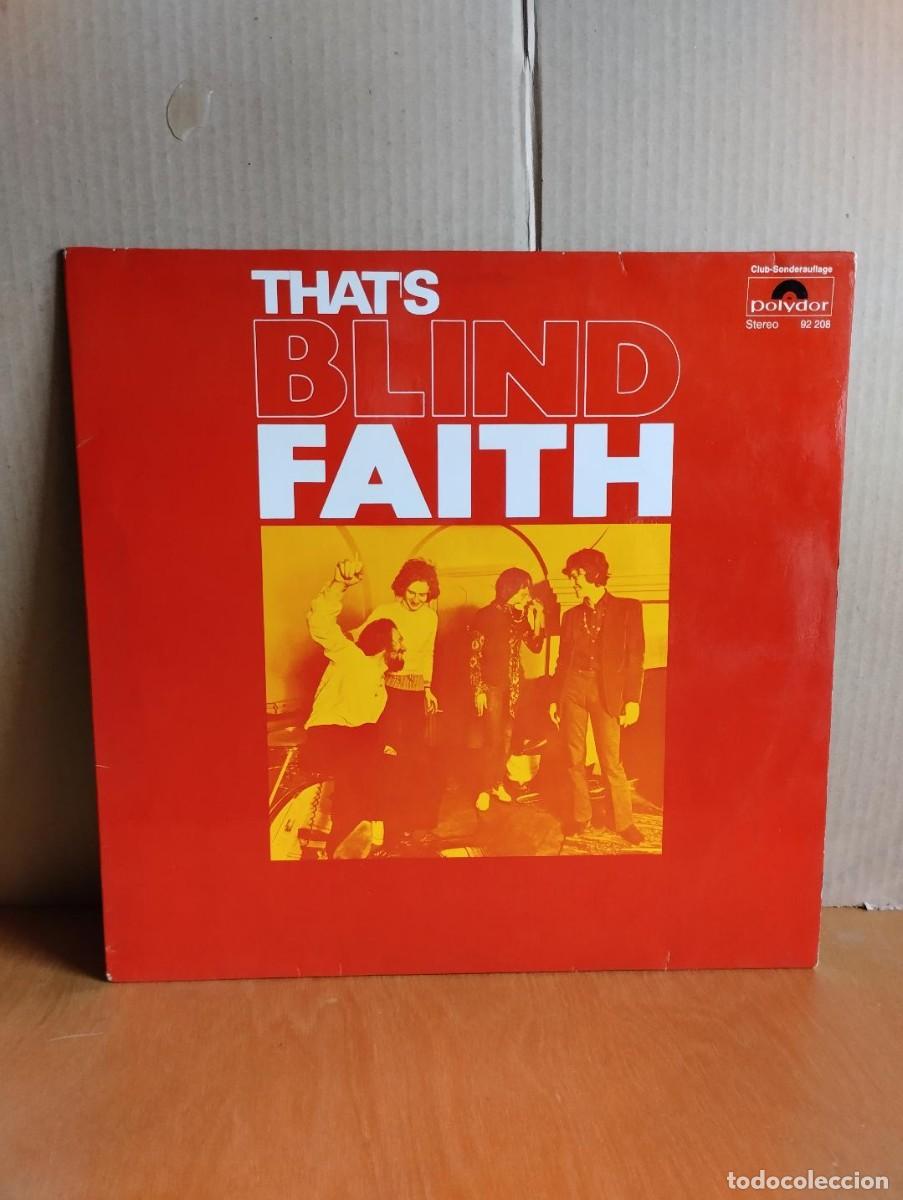 Discos de vinilo: BLIND FAITH --- THAT&acute;S - Foto 1