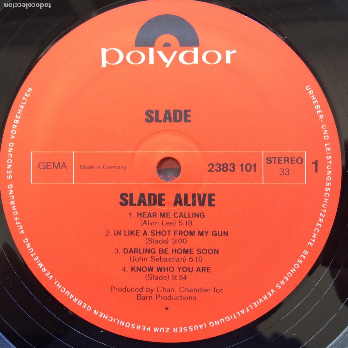 Discos de vinilo: Slade &lrm;&ndash; Slade Alive! , Germany 1972 Polydor - Foto 3
