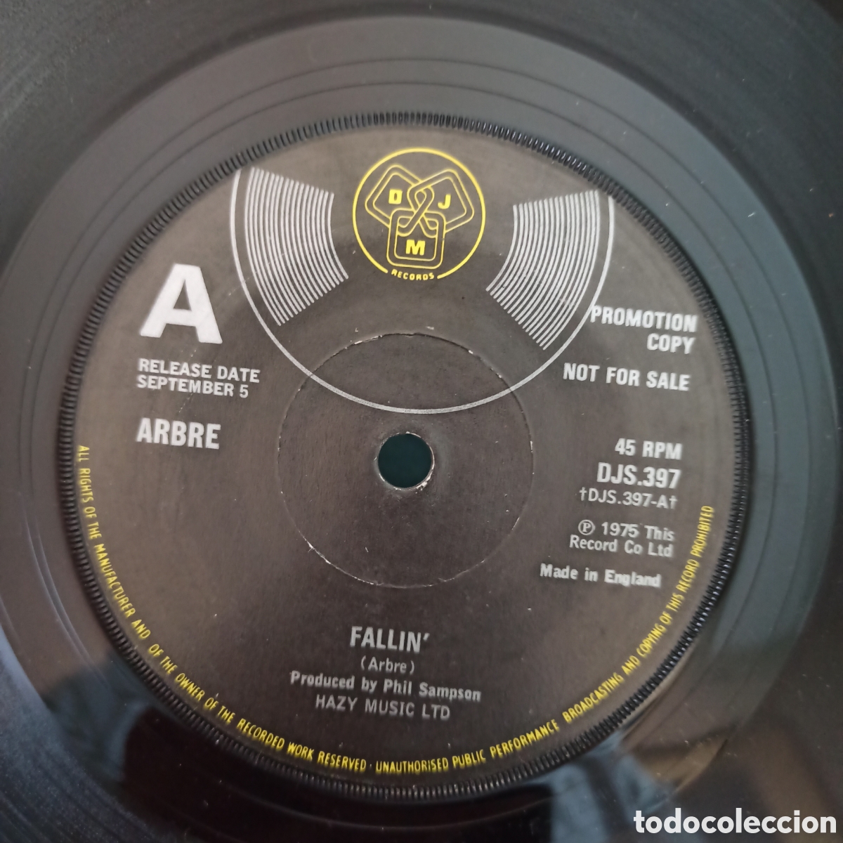 Discos de vinilo: Arbre &ndash; Fallin (Promo) - Foto 1