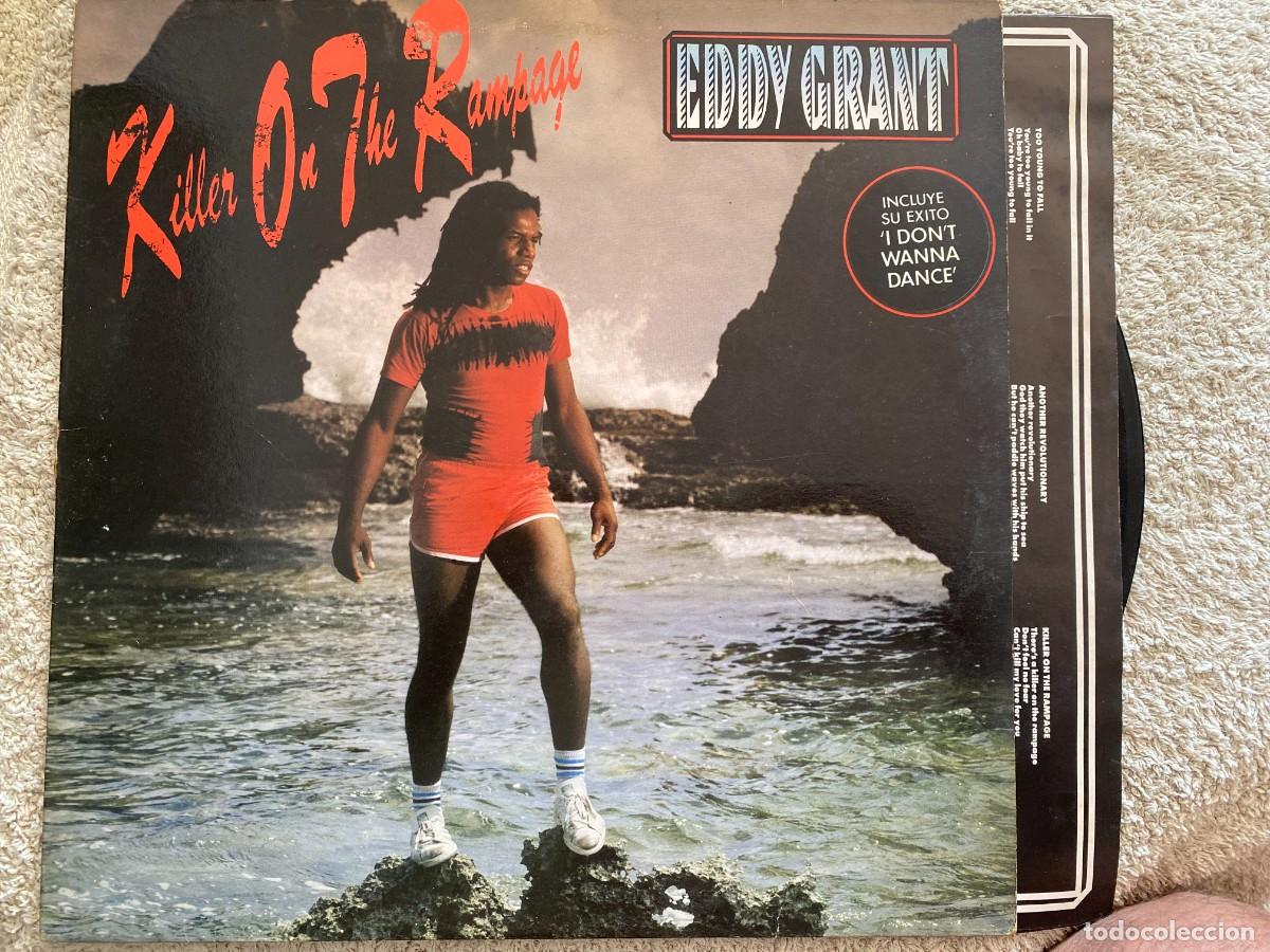 Discos de vinilo: LP EDDY GRANT - KILLER ON THE KAMPAGE - Foto 1