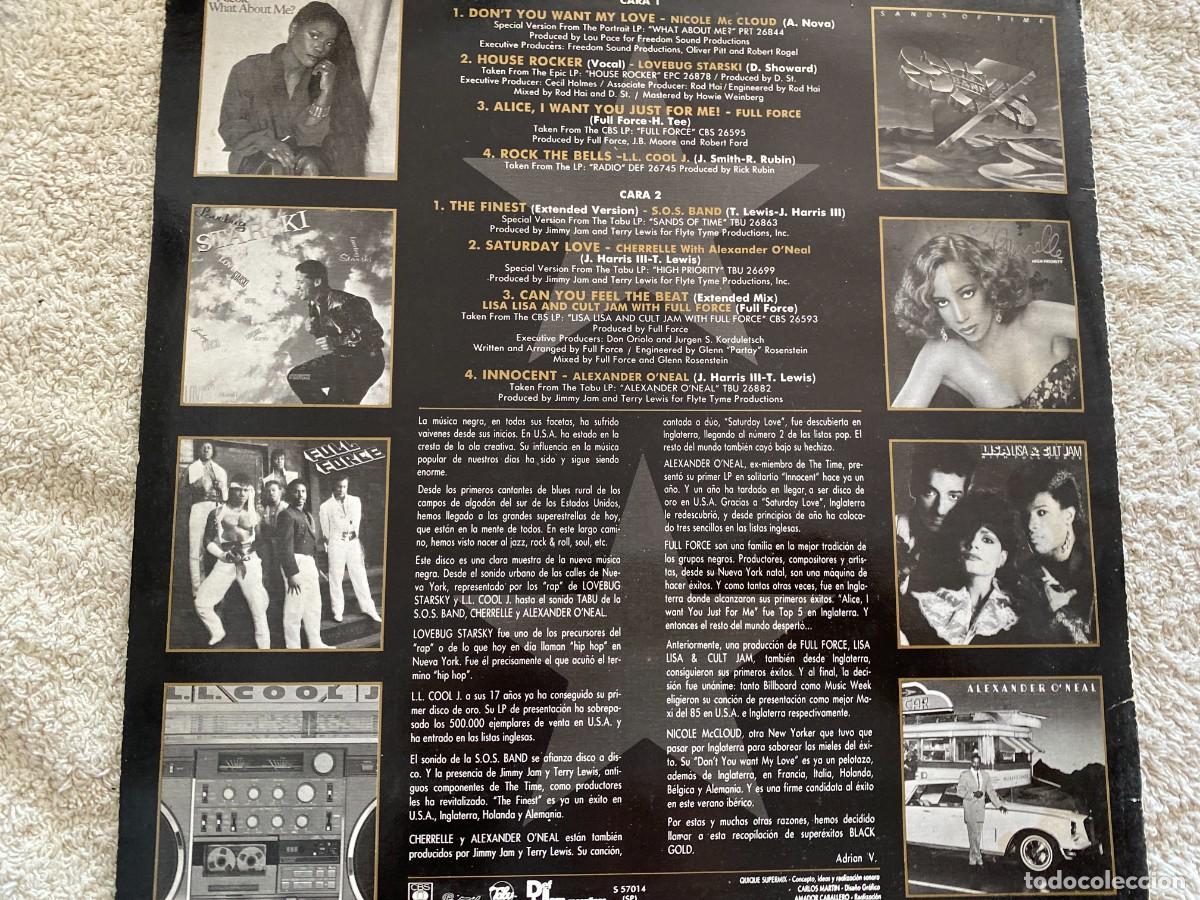 Discos de vinilo: LP BLACK GOLD - VARIOS - Foto 2