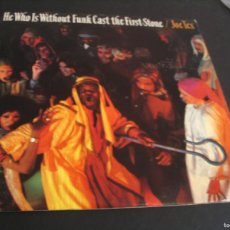 Discos de vinilo: JOE TEX LP HE WHO IS WITHOUT FUNK CAST THE FIRST STONE EPIC ESPAÑA ORIGINAL 1979