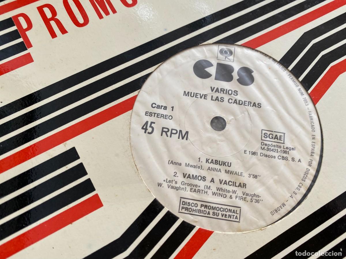 Discos de vinilo: 12 MAXI - MUEVE LAS CADERAS - VARIOS - Foto 2