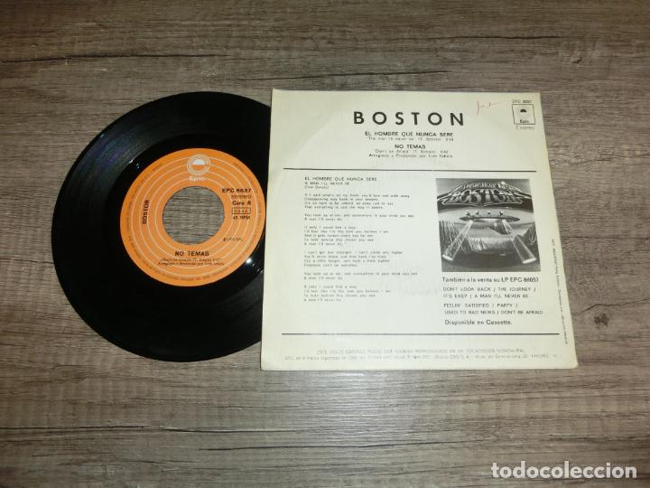 Discos de vinilo: BOSTON - El Hombre Que Nunca Sere - Foto 2