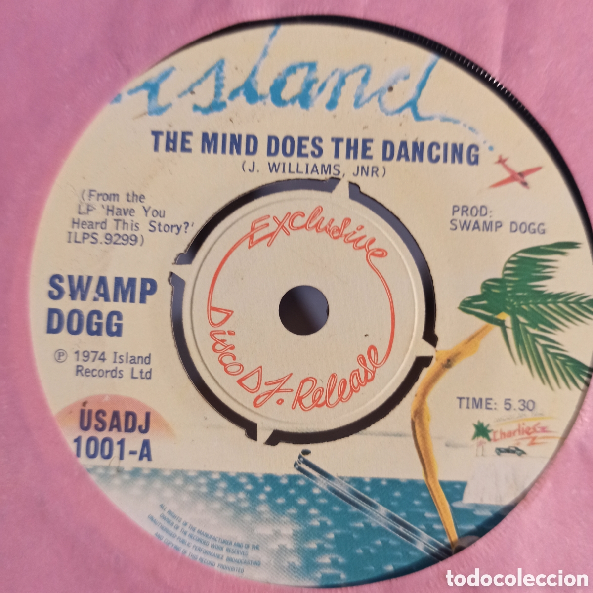 Discos de vinilo: Swamp Dogg &lrm;&ndash; The Mind Does The Dancing (Promo) - Foto 1