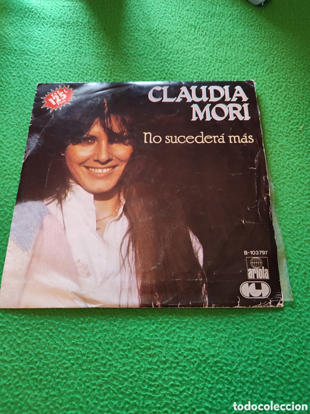 Discos de vinilo: Claudia Mori - No suceder&aacute; m&aacute;s - Foto 1