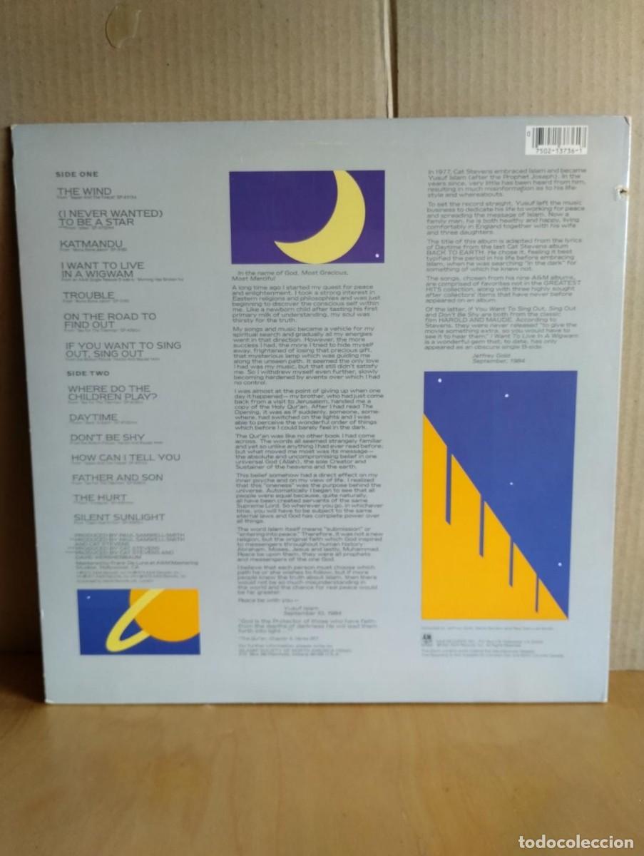 Discos de vinilo: CAT STEVENS ---- FOOTSTEPS IN THE DARK - Foto 2