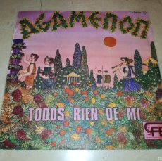 Discos de vinilo: AGAMENON-TODOS RIEN DE MI-ORIGINAL 1975-PROMOCIONAL-ROCK PROG PSYCH