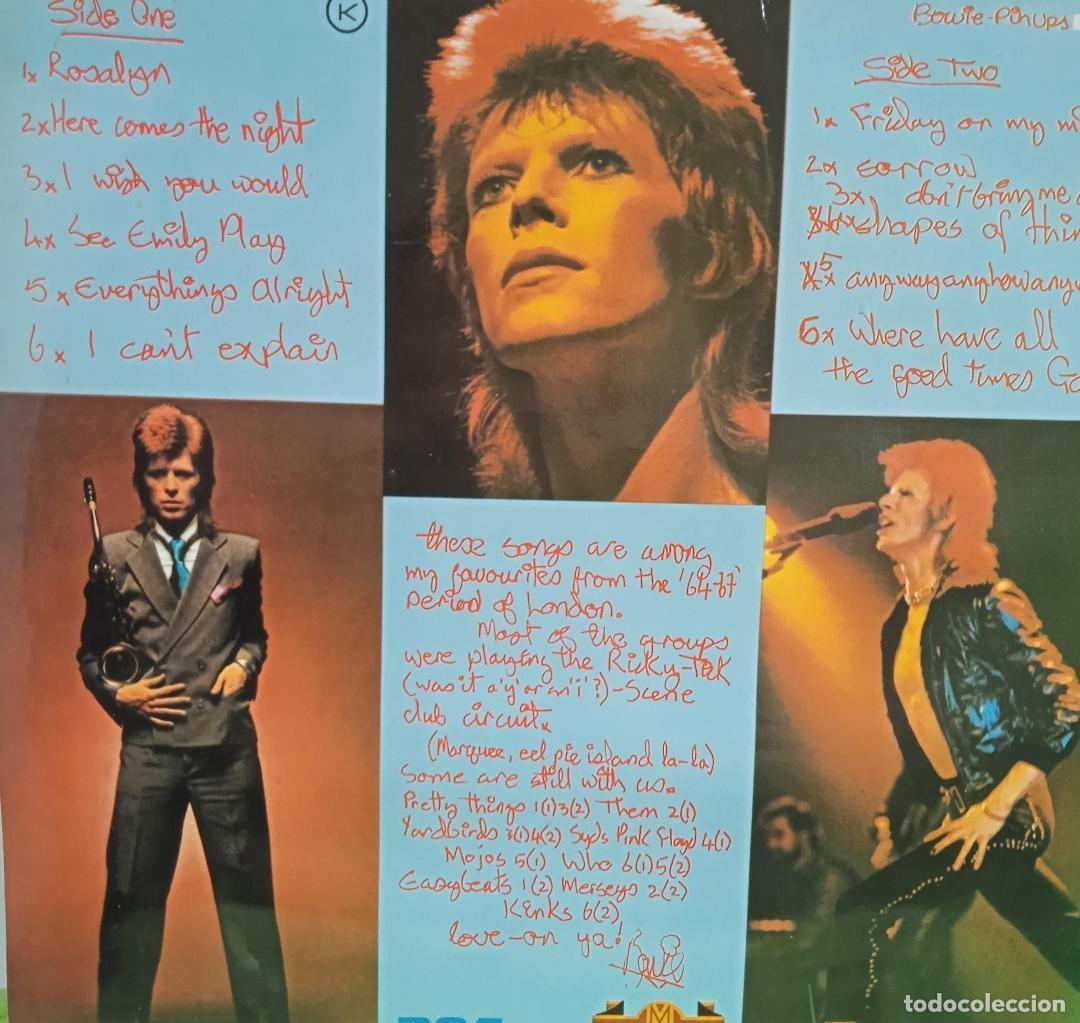 Discos de vinilo: DAVID BOWIE - PINUPS - Foto 2
