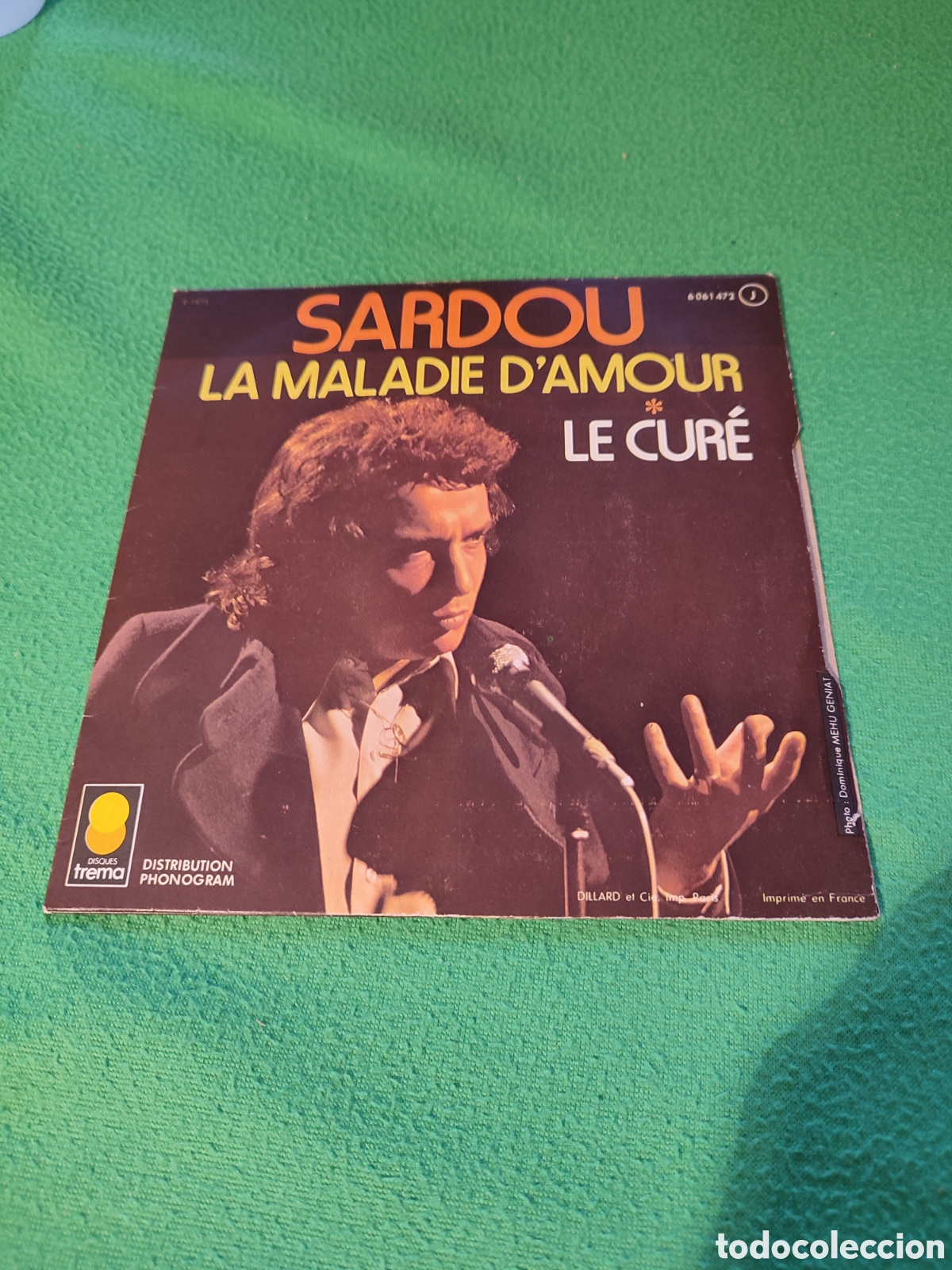 Discos de vinilo: Michel Sardou - La maladie D amour - Foto 1