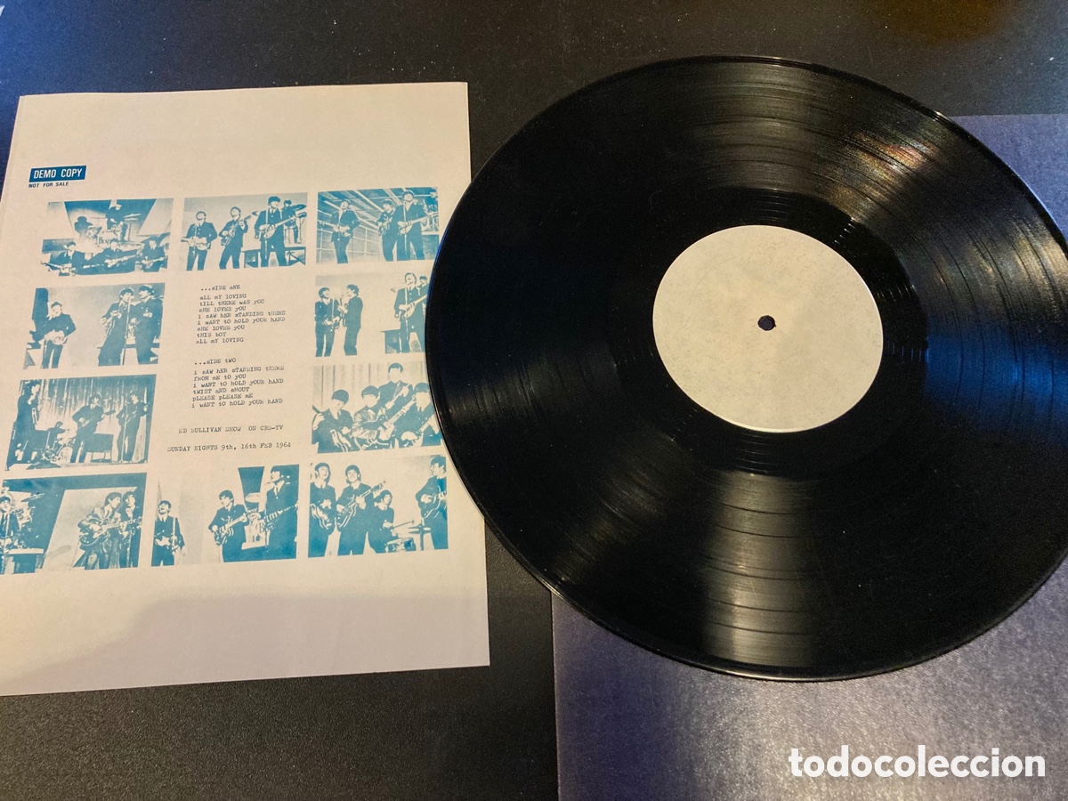 Discos de vinilo: LP Beatles. Ed Sullivan Show CBS TV Studio - Foto 2