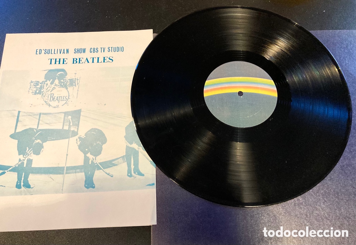 Discos de vinilo: LP Beatles. Ed Sullivan Show CBS TV Studio - Foto 1