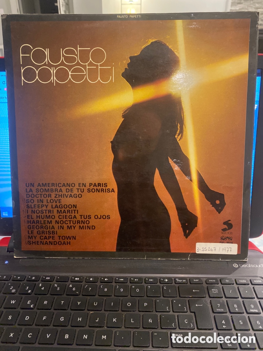Discos de vinilo: FAUSTO PAPETTI - FAUSTO PAPETTI LP SPAIN 1977 - Foto 1