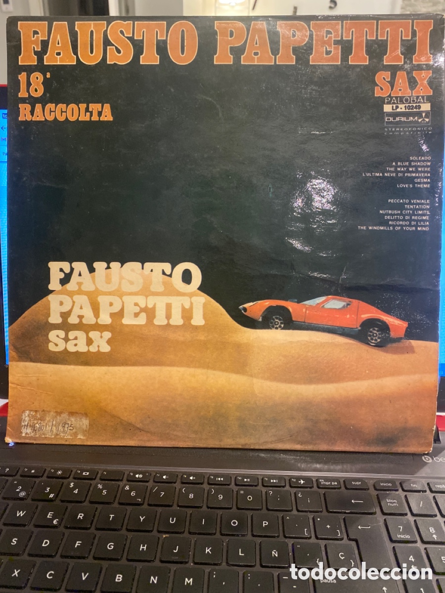Discos de vinilo: FAUSTO PAPETTI - 18&ordf; RACCOLTA LP SPAIN - Foto 1
