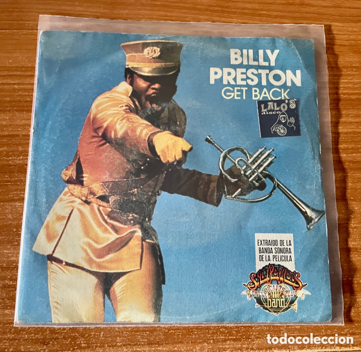 Discos de vinilo: Billy Preston - Get Back / single vinilo 7&rdquo; - Foto 1