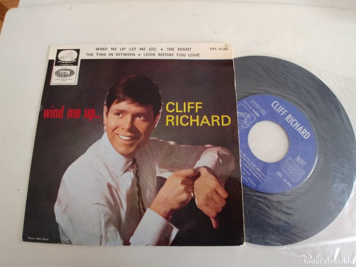 Discos de vinilo: CLIFF RICHARD-EP WIND ME UP +3-NUEVO - Foto 1
