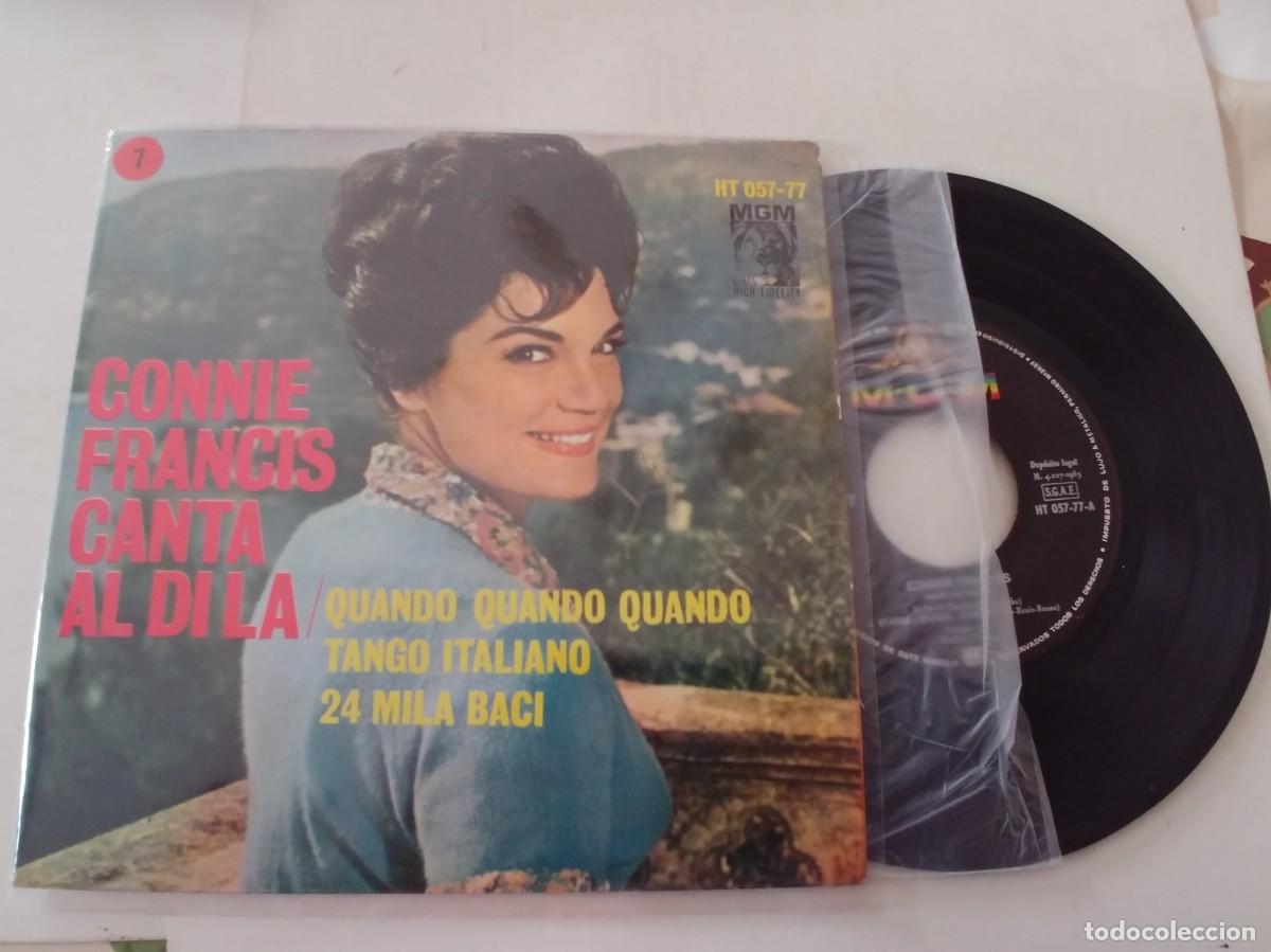 Discos de vinilo: CONNIE FRANCIS-EP AL DI LA +3-NUEVO - Foto 1