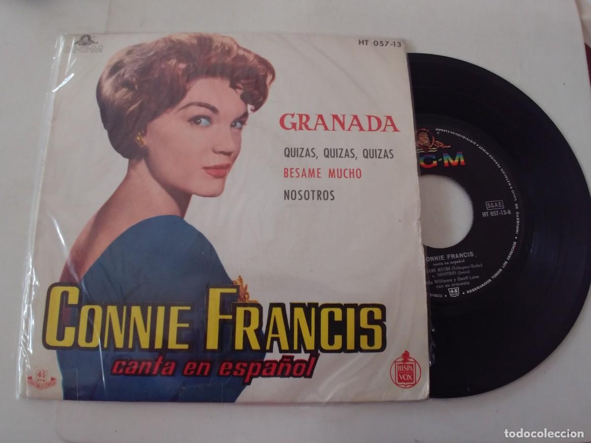 Discos de vinilo: CONNIE FRANCIS-EP GRANADA +3 - Foto 1