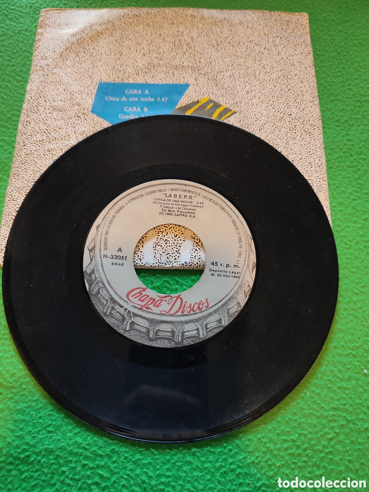 Discos de vinilo: La Beps - Chica de una noche - Foto 2