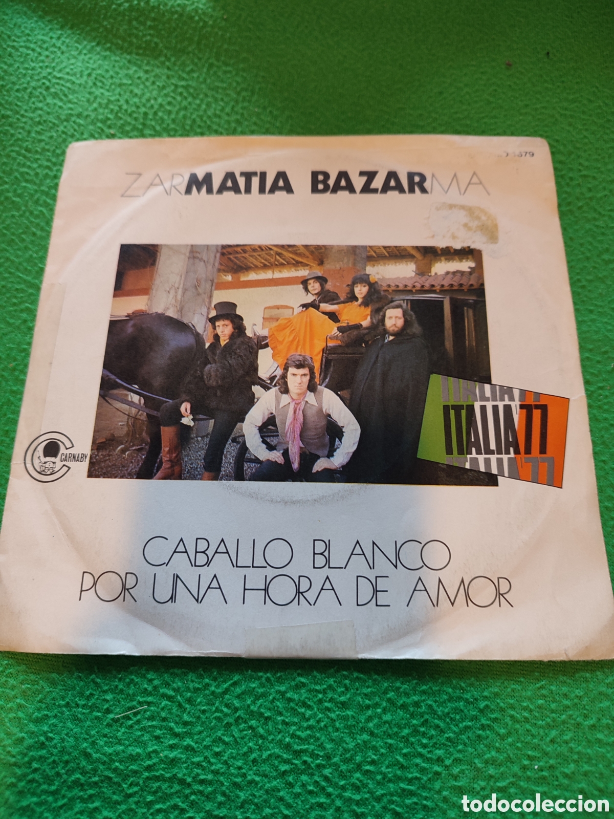 Discos de vinilo: Matia Bazar - Caballo blanco - Foto 1