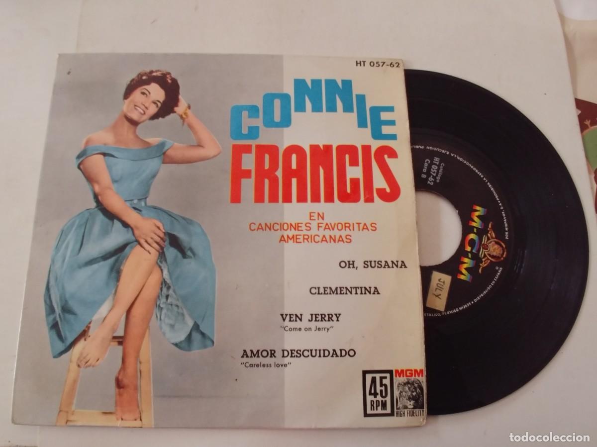 Discos de vinilo: CONNIE FRANCIS-EP OH SUSANA +3 - Foto 1