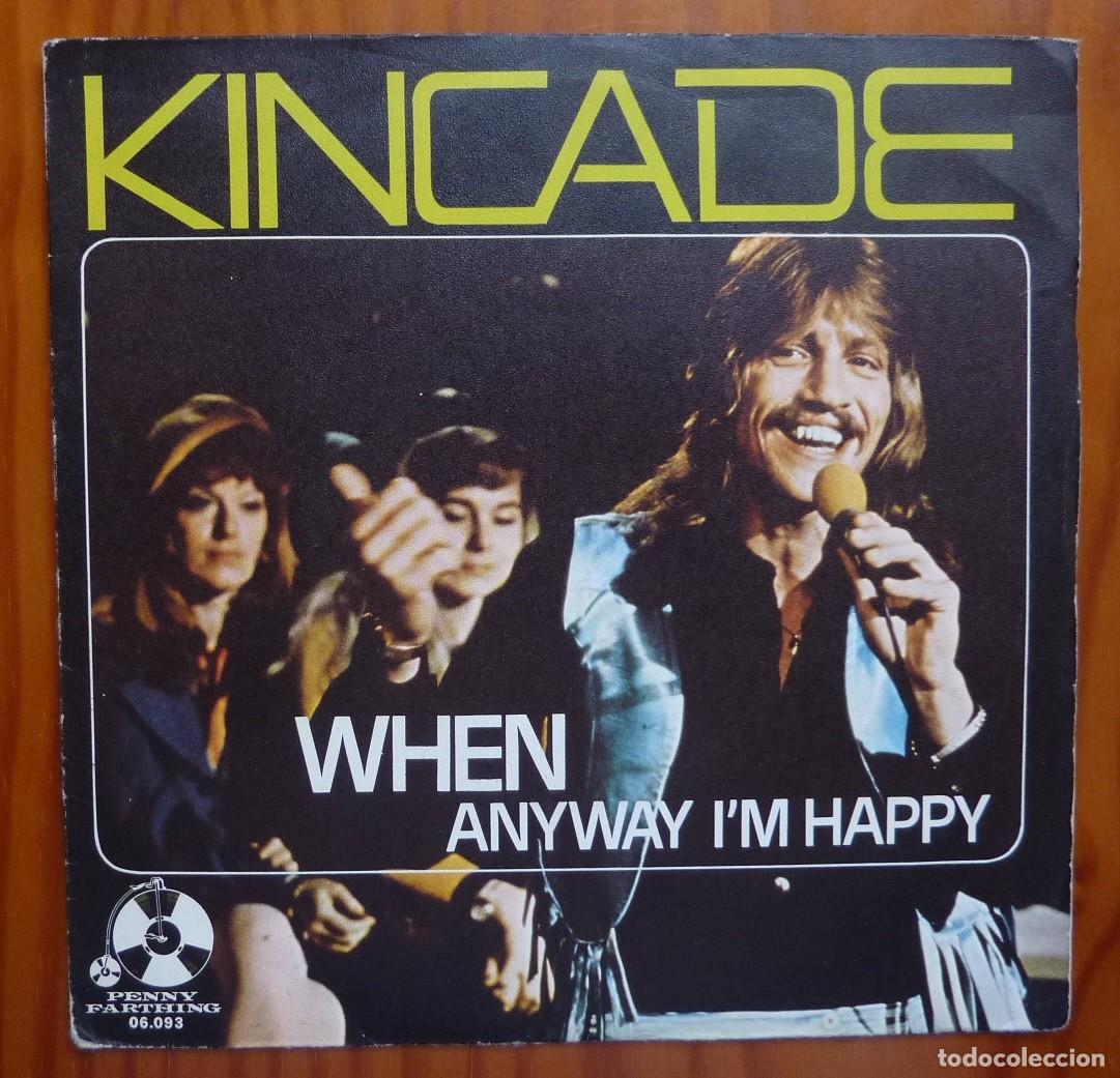 Discos de vinilo: KINCADE / WHEN / 1975 / SINGLE - Foto 1