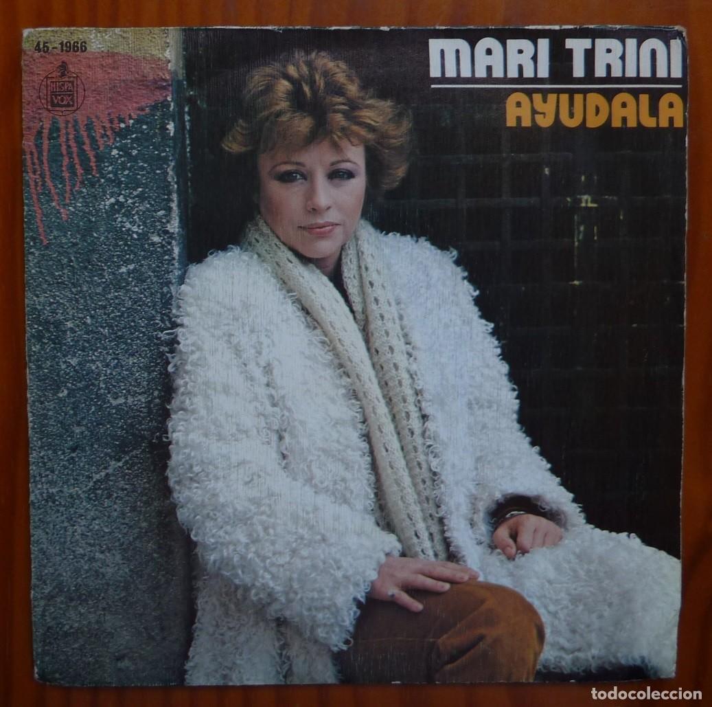 Discos de vinilo: MARI TRINI / AYUDALA / 1980 / SINGLE - Foto 1