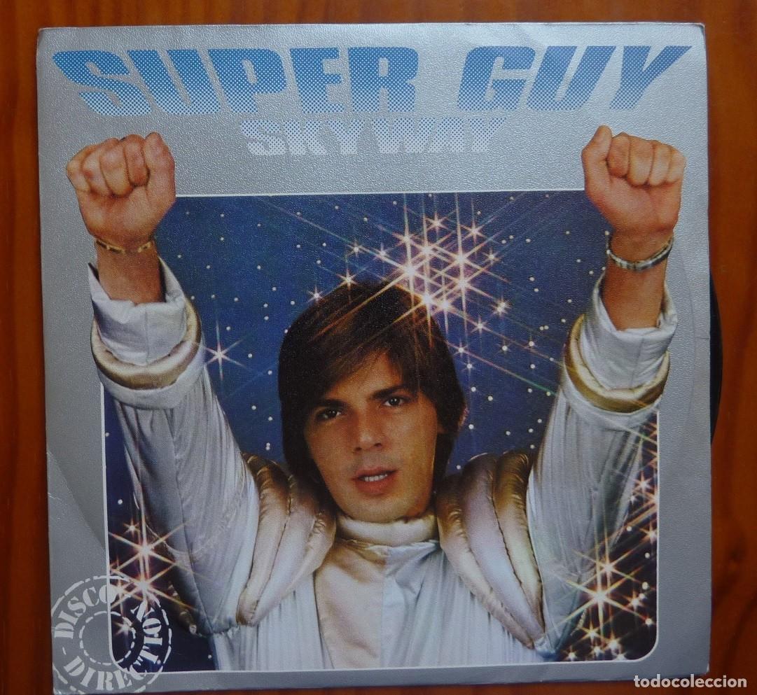 Discos de vinilo: SKYWAY / SUPER GUY / 1980 / SINGLE - Foto 1