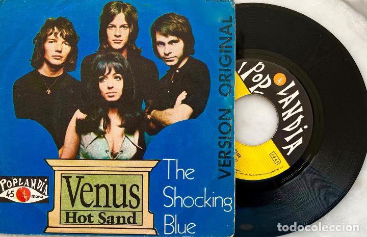 Discos de vinilo: THE SHOCKING BLUE. VENUS. VERSION ORIGINAL. SINGLE ORIGINAL ESPA&Ntilde;A 1969 - Foto 1