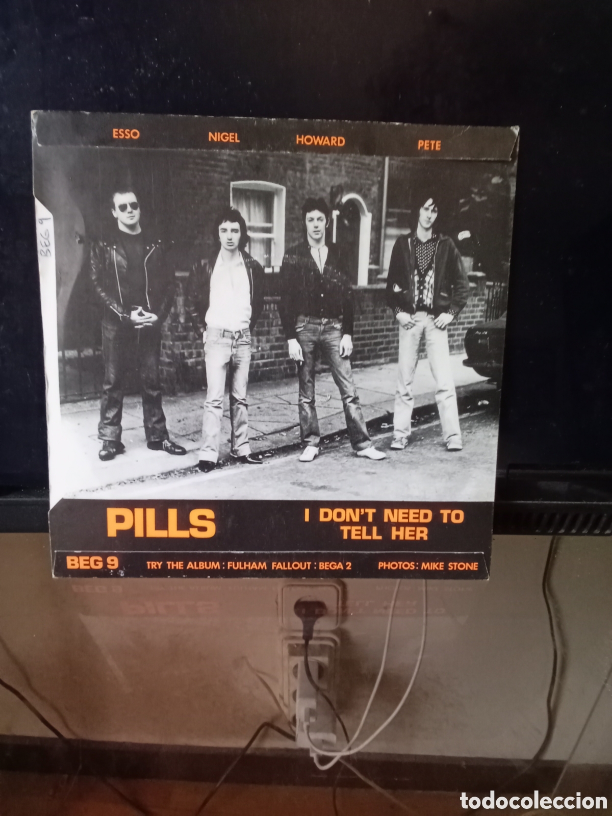 Discos de vinilo: THE LURKERS 1978 7&rdquo; Single FALLOUT - Foto 2