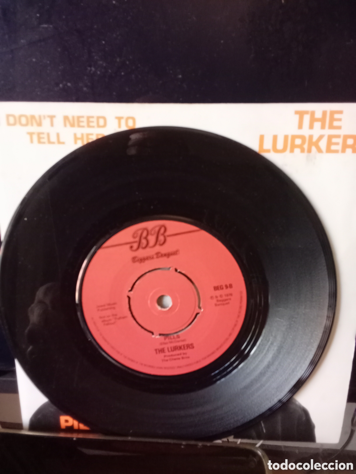 Discos de vinilo: THE LURKERS 1978 7&rdquo; Single FALLOUT - Foto 3