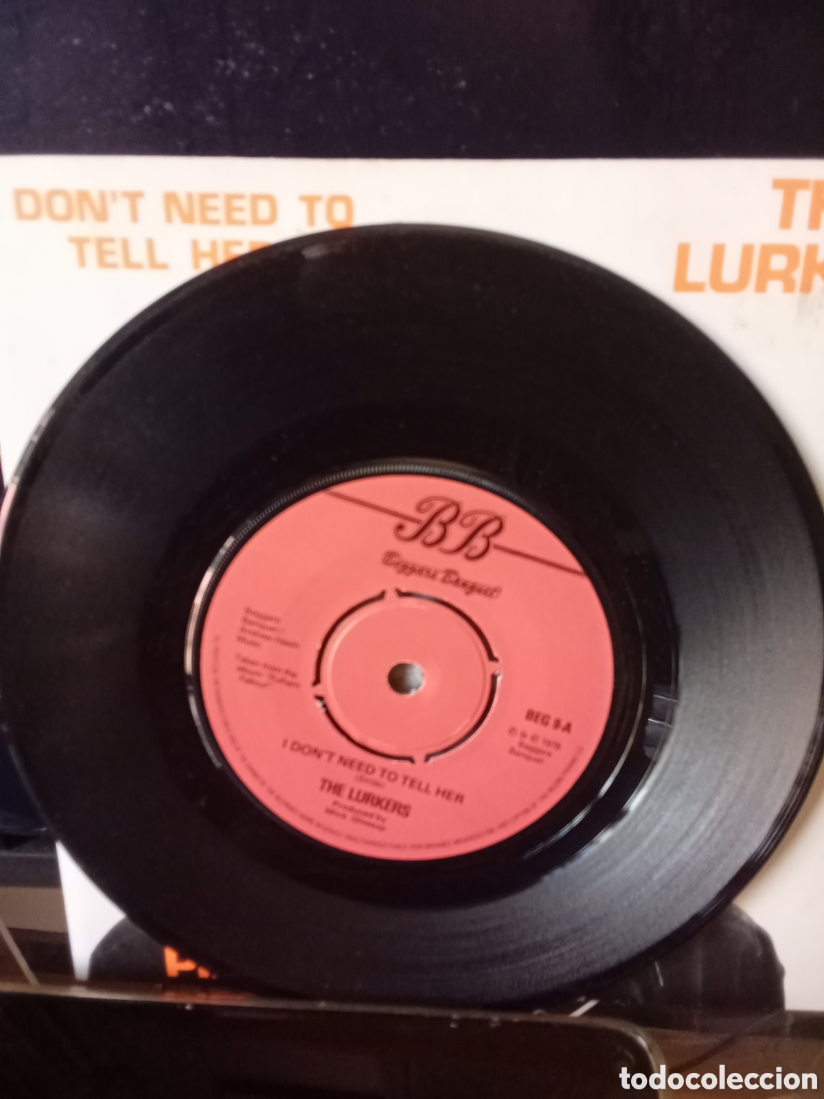 Discos de vinilo: THE LURKERS 1978 7&rdquo; Single FALLOUT - Foto 4