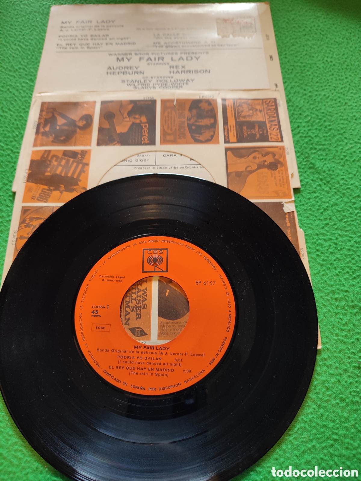 Discos de vinilo: Andre Previn - My fair lady + 3 - Foto 2