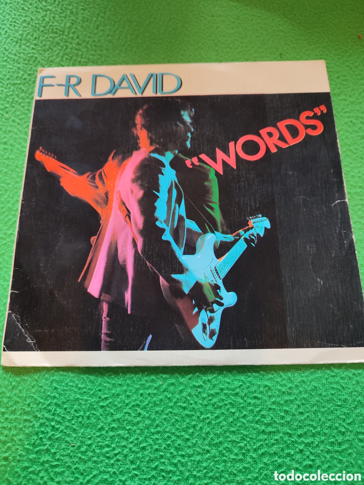 Discos de vinilo: F-R David - Words single de los 80 - Foto 1