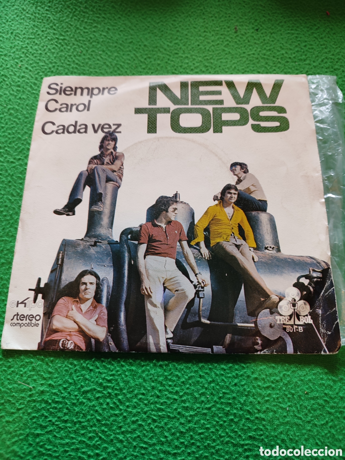 Discos de vinilo: New Tops - Siempre Carol Vinilo Single - Foto 1