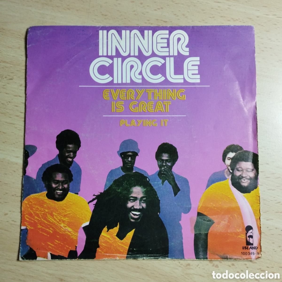 Discos de vinilo: Single 7&rdquo; Inner Circle 1979 Every thing is great + playing It.. - Foto 1