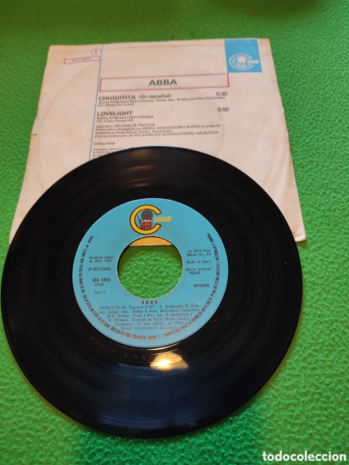 Discos de vinilo: Abba - Chiquitita - Foto 2