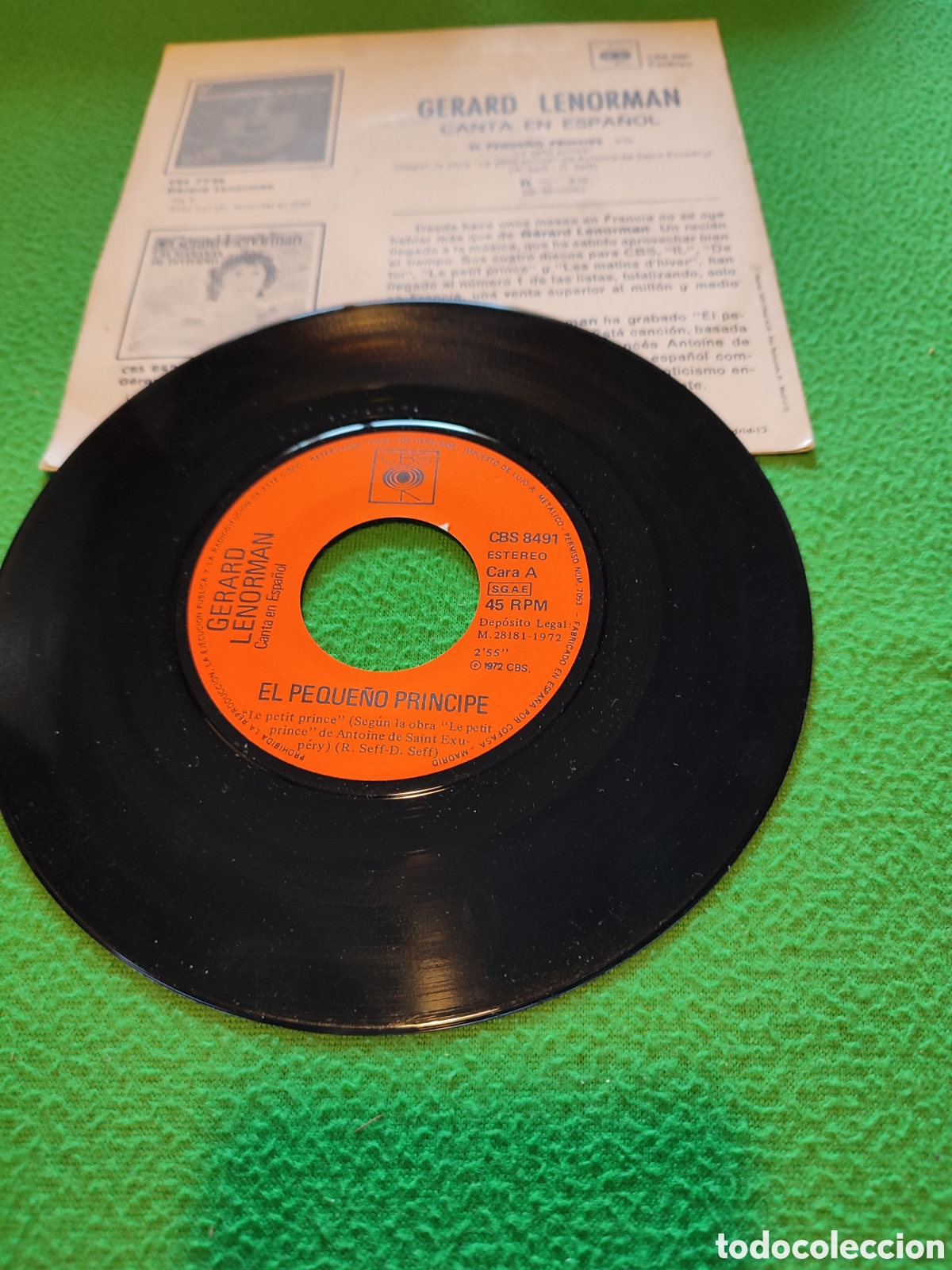 Discos de vinilo: Gerard Lenorman - El peque&ntilde;o principe - Foto 2
