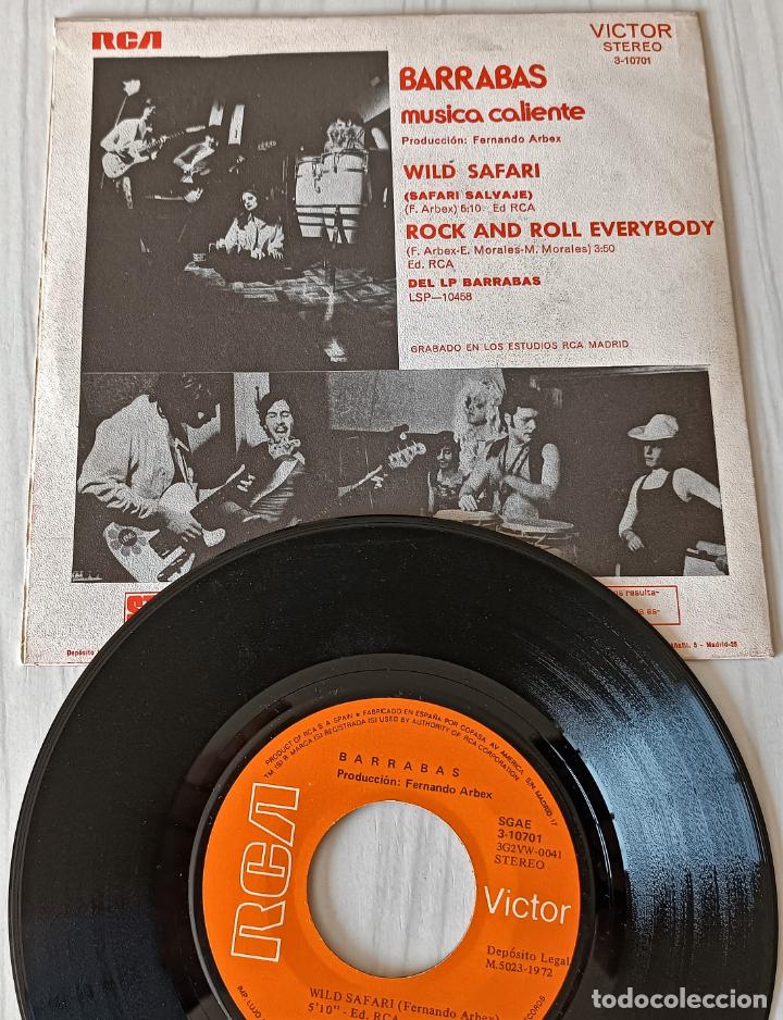 Discos de vinilo: BARRABAS - WILD SAFARI RCA - 1972 - Foto 2